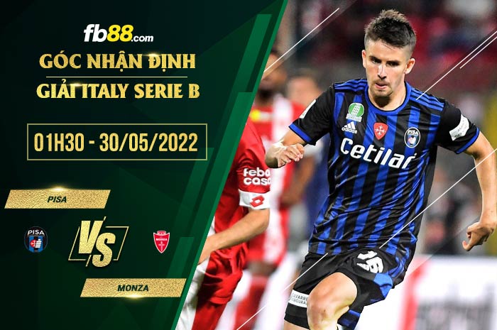 fb88-chi tiết kèo trận đấu Pisa vs Monza