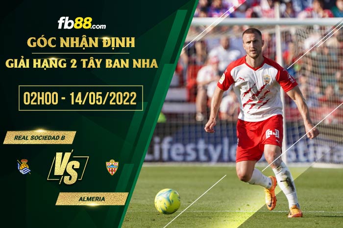 fb88-soi kèo Real Sociedad B vs Almeria