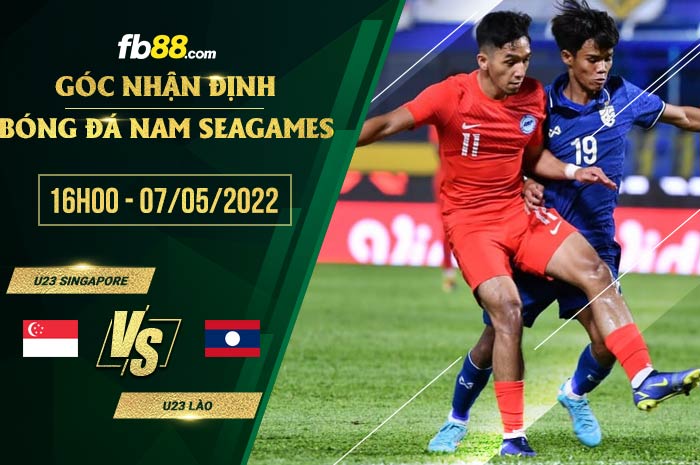 Soi kèo U23 Singapore vs U23 Lào 16h00 ngày 7/5/2022 Soi kèo U23 Singapore vs U23 Lào 16h00 ngày 7/5/2022