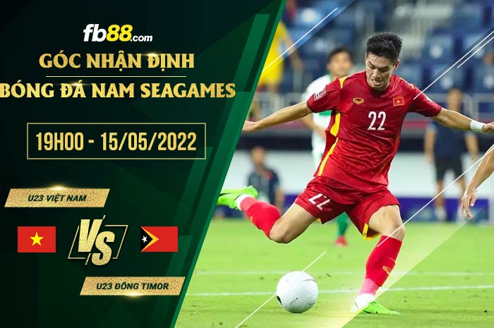 fb88-soi kèo U23 Việt Nam vs U23 Đông Timor