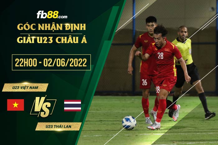 fb88-chi tiết kèo trận đấu U23 Viet Nam vs U23 Thai Lan