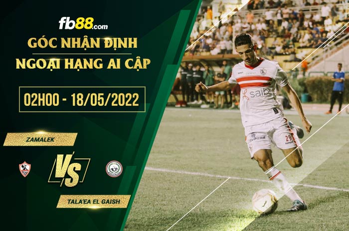 fb88-soi kèo Zamalek vs Tala'ea El Gaish