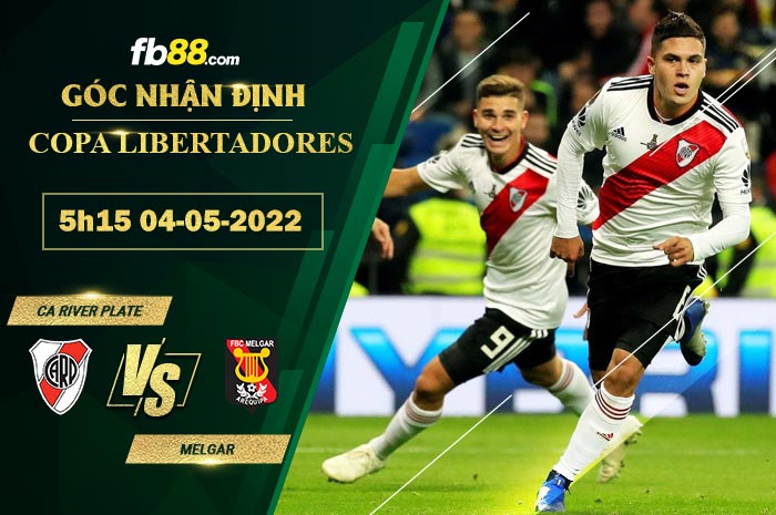 Soi kèo CA River Plate vs Melgar 5h15 ngày 4/5/2022