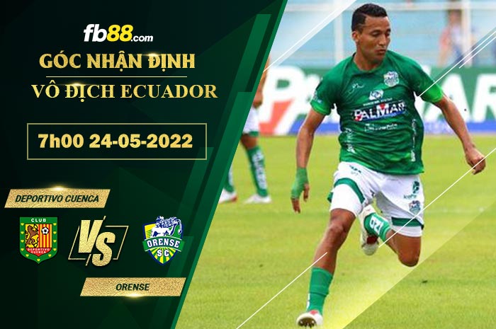 Fb88 soi kèo trận đấu Deportivo Cuenca vs Orense