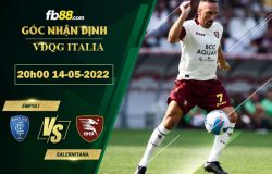 Fb88 tỷ lệ kèo trận đấu Empoli vs Salernitana