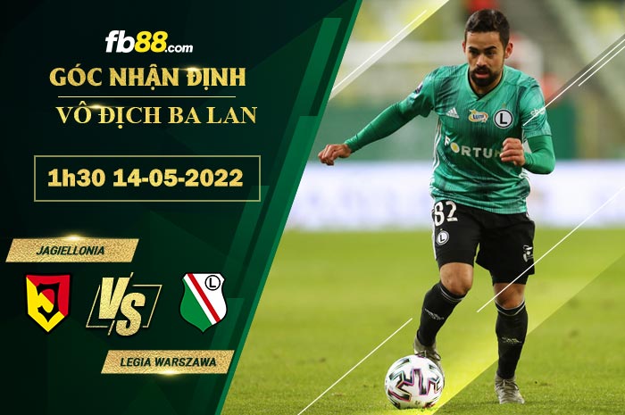 Fb88 soi kèo trận đấu Jagiellonia vs Legia Warszawa