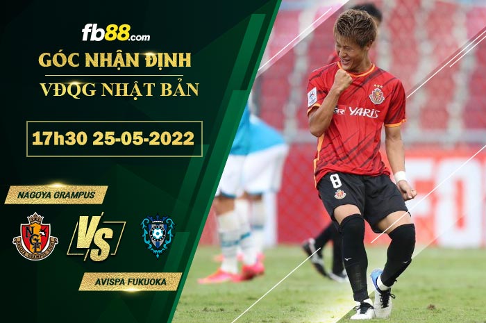 Soi kèo Nagoya Grampus vs Avispa Fukuoka 17h30 ngày 25/5/2022