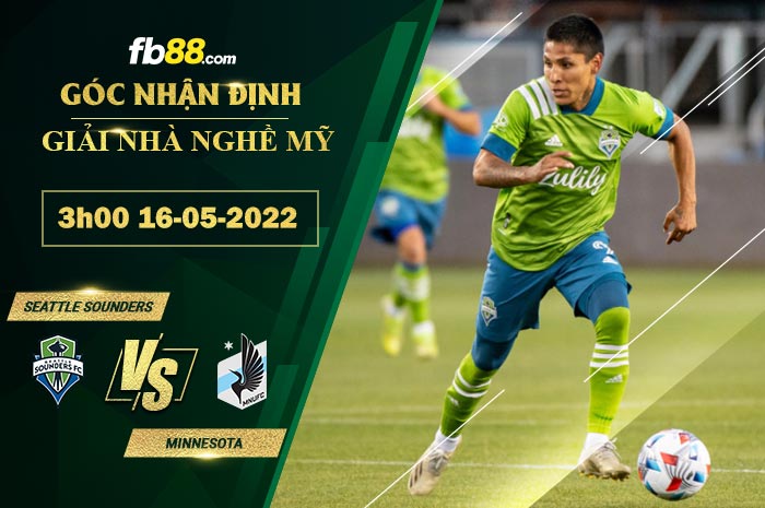 Fb88 soi kèo trận đấu Seattle Sounders vs Minnesota