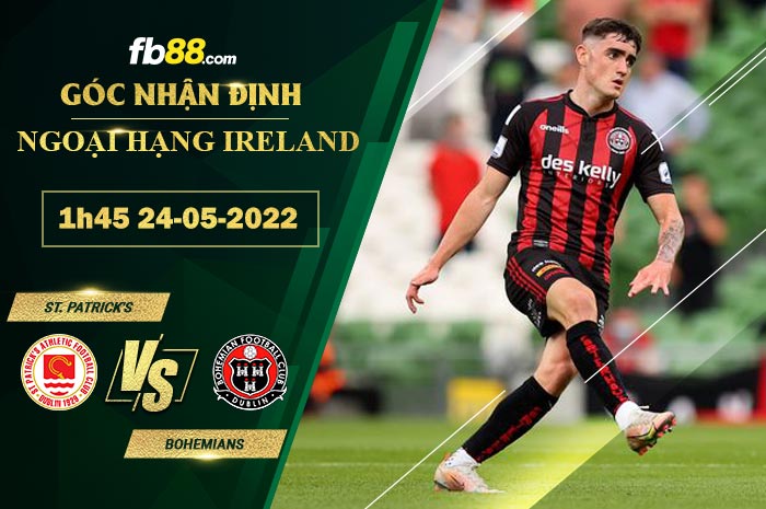 Fb88 soi kèo trận đấu St. Patrick’s vs Bohemians