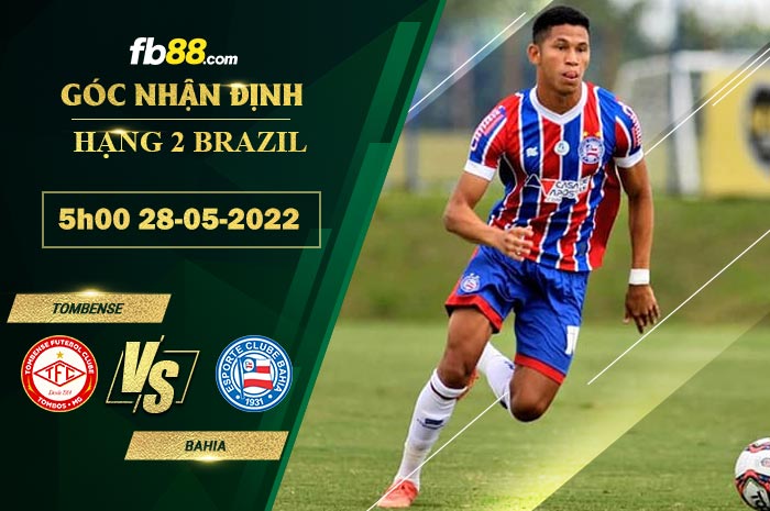 Fb88 soi kèo trận đấu Tombense vs Bahia