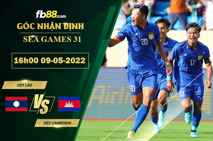 Soi kèo U23 Lào vs U23 Cambodia 16h00 ngày 9/5/2022