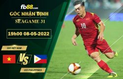 Fb88 bảng kèo trận đấu U23 Viet Nam vs U23 Philippines