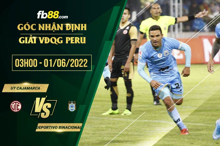 Soi kèo Cajamarca vs Deportivo Binacional 3h00 ngày 1/6/2022 Soi kèo Cajamarca vs Deportivo Binacional 3h00 ngày 1/6/2022
