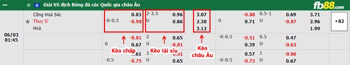 fb88-bảng kèo trận đấu CH Sec vs Thuy Si