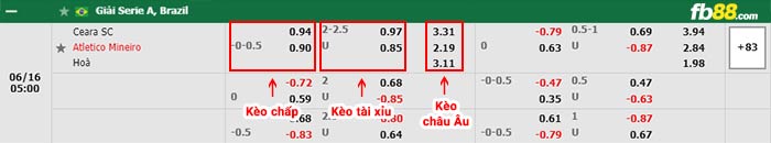 fb88-bảng kèo trận đấu Ceara vs Atletico Mineiro