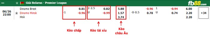 fb88-bảng kèo trận đấu Dinamo Brest vs Dinamo Minsk