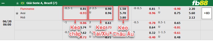 Fb88 thông số trận đấu Internacional vs Botafogo