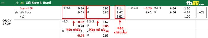 fb88-bảng kèo trận đấu Guarani vs Vila Nova