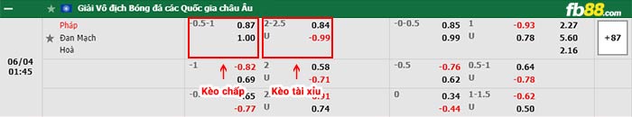 fb88-bảng kèo trận đấu Phap vs Dan Mach