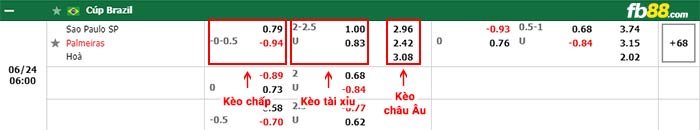 fb88-bảng kèo trận đấu Sao Paulo vs Palmeiras