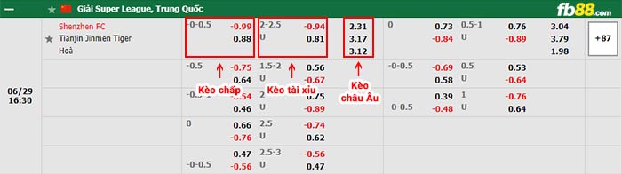 fb88-bảng kèo trận đấu Shenzhen FC vs Tianjin Jinmen