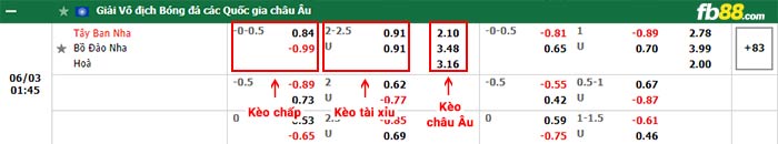 fb88-bảng kèo trận đấu Tay Ban Nha vs Bo Dao Nha