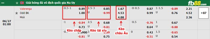 fb88-bảng kèo trận đấu Valerenga vs Odd Grenland