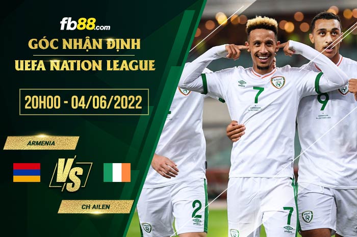 Soi kèo Armenia vs CH Ailen 20h00 ngày 4/6/2022