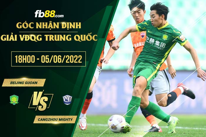 fb88-chi tiết kèo trận đấu Beijing Guoan vs Cangzhou Mighty