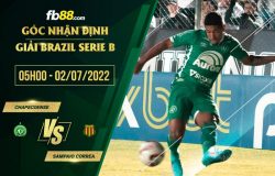 fb88-soi kèo Chapecoense vs Sampaio Correa