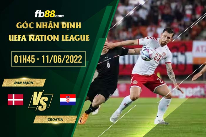 Soi kèo Đan Mạch vs Croatia 1h45 ngày 11/6/2022