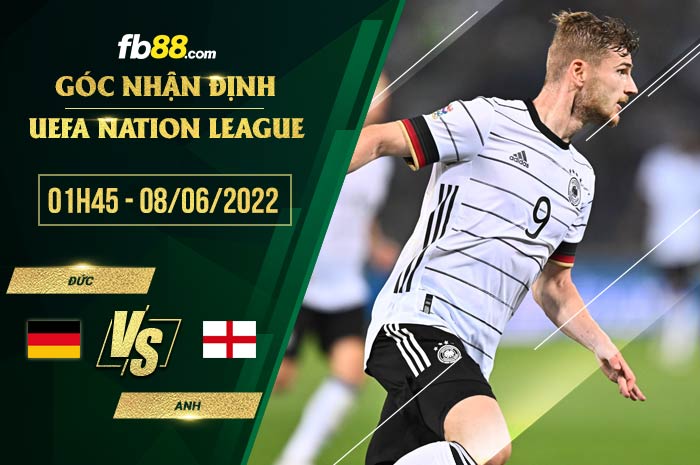 Soi kèo Đức vs Anh 1h45 ngày 8/6/2022