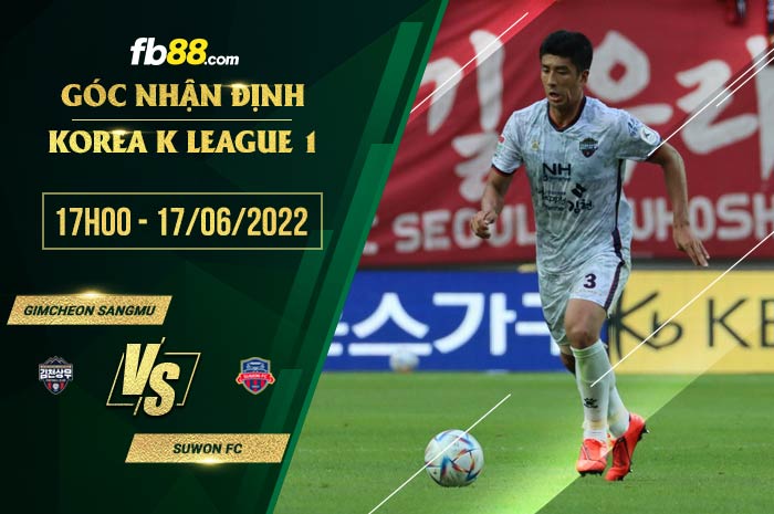 fb88-chi tiết kèo trận đấu Gimcheon Sangmu vs Suwon FC