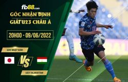 fb88-soi kèo U23 Nhat Ban vs U23 Tajikistan