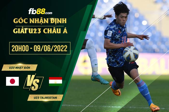fb88-soi kèo U23 Nhat Ban vs U23 Tajikistan