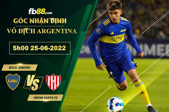 Soi kèo Boca Juniors vs Union Santa Fe 7h30 ngày 25/6/2022 Soi kèo Boca Juniors vs Union Santa Fe 7h30 ngày 25/6/2022
