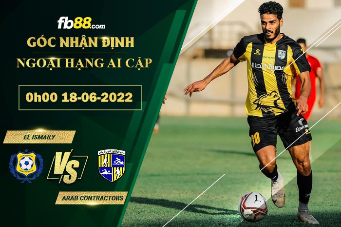 Fb88 soi kèo trận đấu El Ismaily vs Arab Contractors