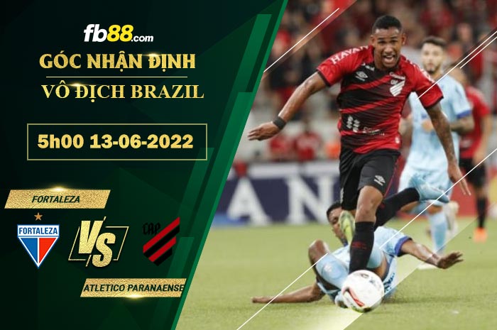 Fb88 soi kèo trận đấu Fortaleza vs Atletico Paranaense