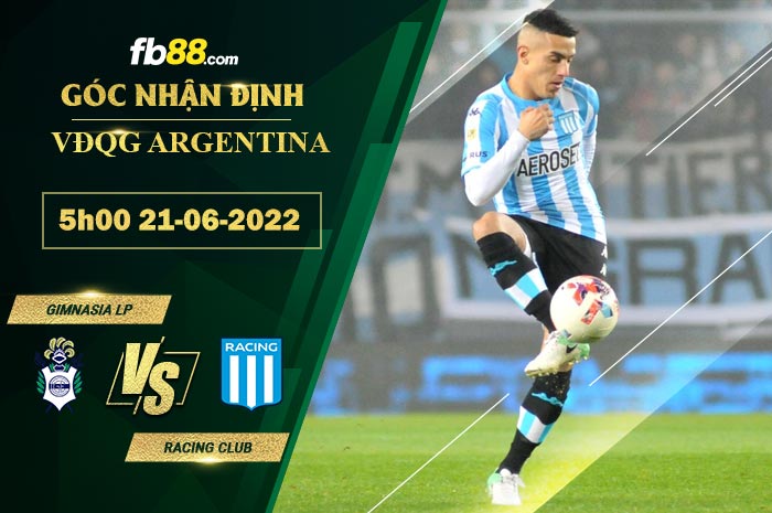 Soi kèo Gimnasia LP vs Racing Club 5h00 ngày 21/6/2022 Soi kèo Gimnasia LP vs Racing Club 5h00 ngày 21/6/2022