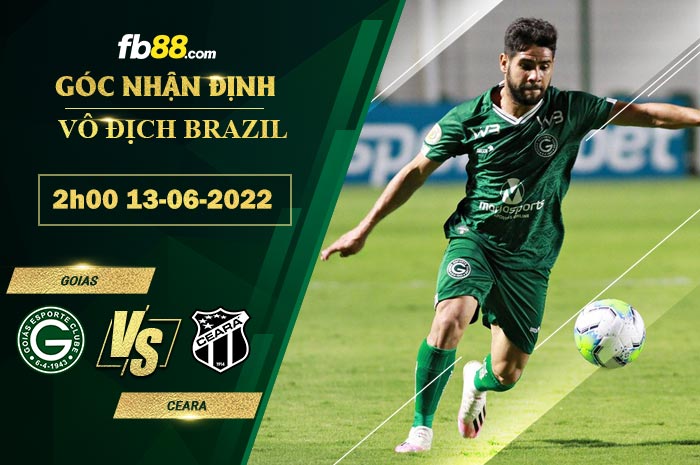 Fb88 soi kèo trận đấu Goias vs Ceara