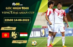 Fb88 soi kèo trận đấu Kyrgyzstan vs Tajikistan