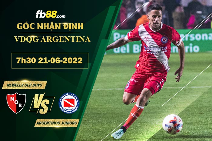 Soi kèo Newells Old Boys vs Argentinos Juniors 7h30 ngày 21/6/2022
