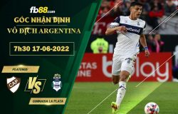 Fb88 soi kèo trận đấu Platense vs Gimnasia La Plata