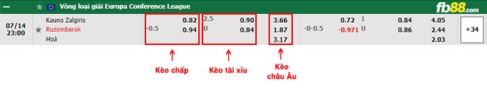 fb88-bảng kèo trận đấu Kauno Zalgiris vs Ruzomberok