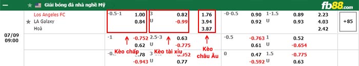 fb88-bảng kèo trận đấu Los Angeles vs LA Galaxy