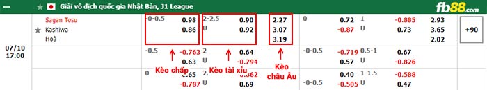 fb88-bảng kèo trận đấu Sagan Tosu vs Kashiwa Reysol