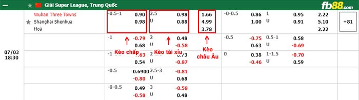 fb88-bảng kèo trận đấu Wuhan Three Towns vs Shanghai Shenhua