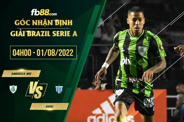 fb88-soi kèo America MG vs Avai