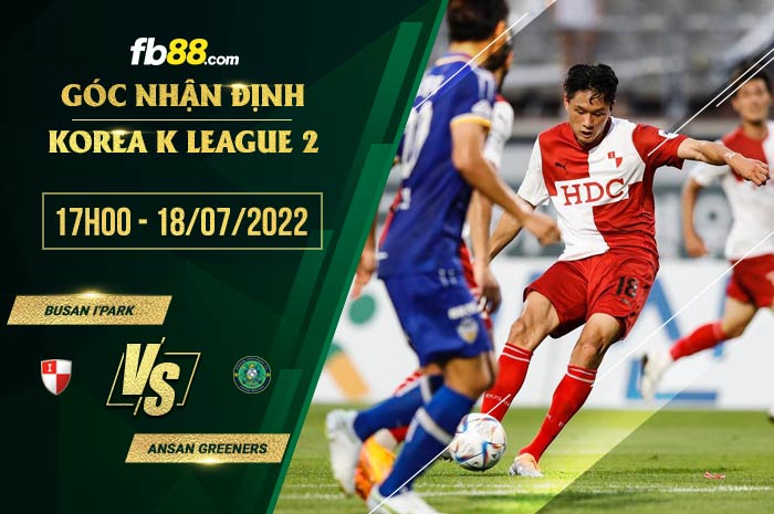 fb88-chi tiết kèo trận đấu Busan I'Park vs Ansan Greeners