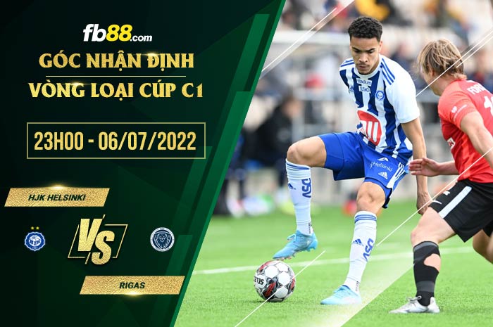 fb88-soi kèo HJK Helsinki vs Rigas